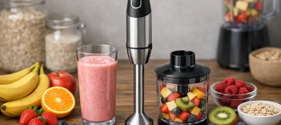 Der beste Stabmixer fuer Smoothies und Obst: Kaufberatung und Tipps
