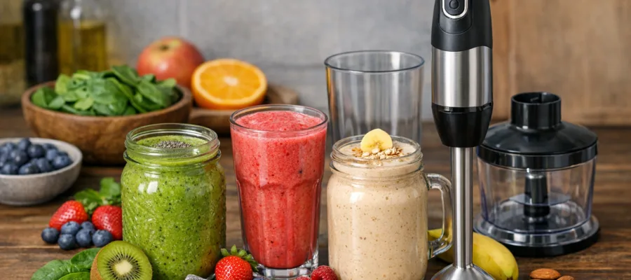 Smoothies & Shakes mit Stabmixer: Gesunde Drinks fuer jeden Tag