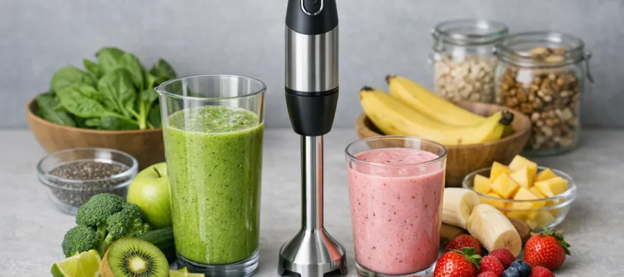 Smoothies mit dem Stabmixer: Einfach und schnell gesunde Getraenke selber machen