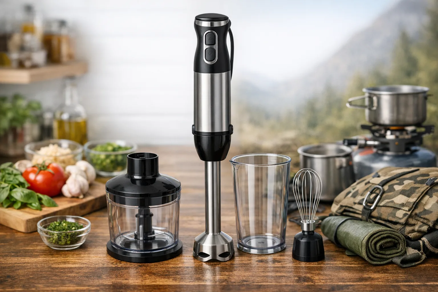 Stabmixer kaufen fuer verschiedene Einsatzzwecke: Kueche, Outdoor & mehr