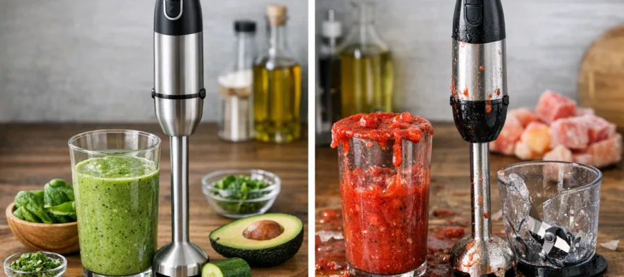 Dos and Don’ts bei der Bedienung von Stabmixern fuer bessere Mixergebnisse