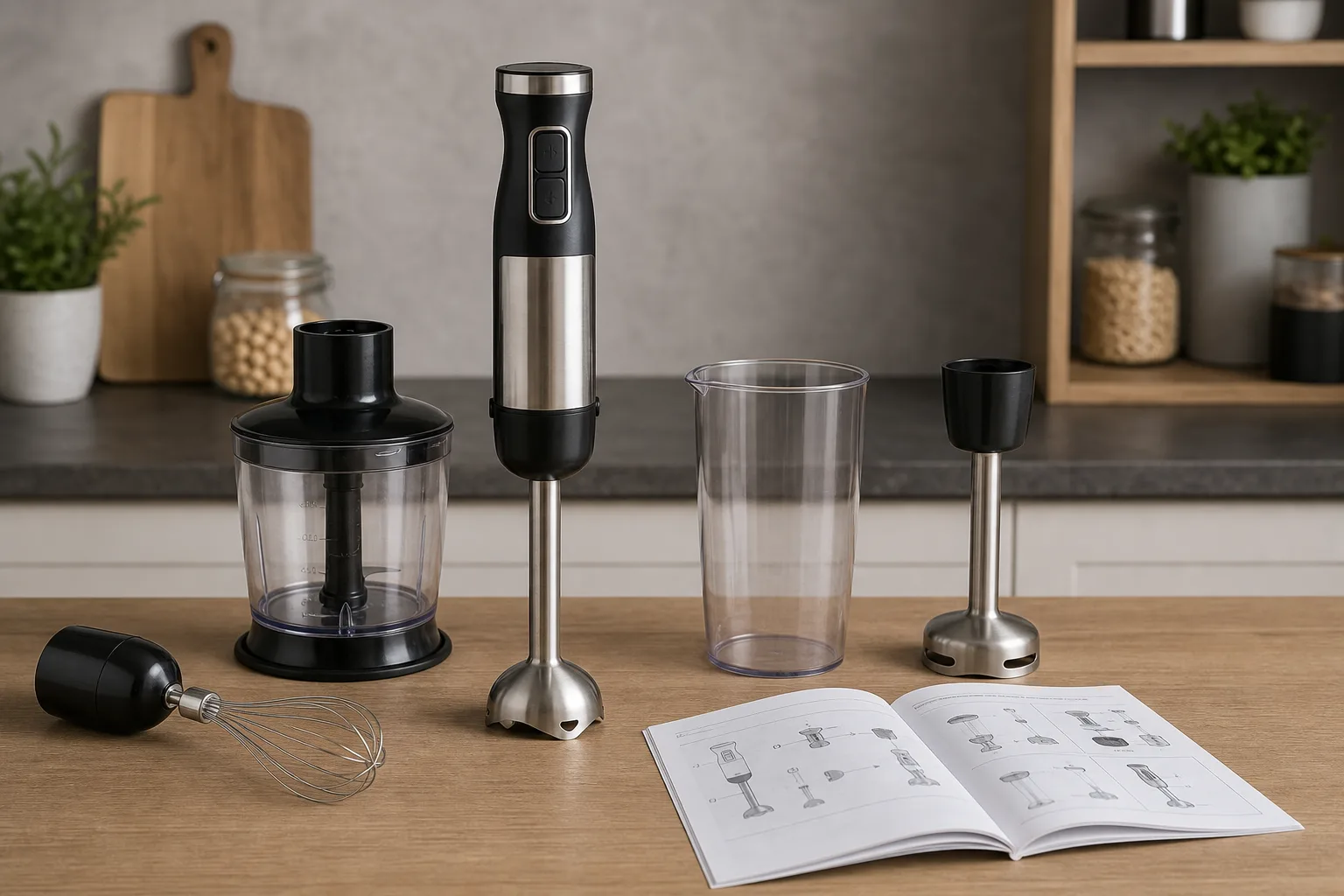 Bedienungsanleitung Stabmixer: Alle Funktionen verstehen und richtig nutzen