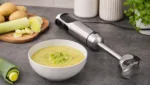 Kartoffel-Lauch-Suppe mit Stabmixer