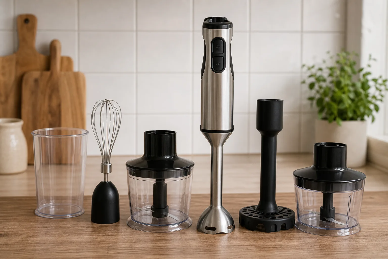 Zubehoer richtig verwenden: Mixer-Aufsaetze fuer mehr Funktionen am Stabmixer